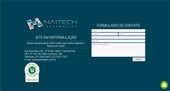 Desktop Screenshot of naitech.com.br